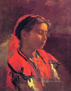  portraits Art Painting - Carmelita Requena Realism portraits Thomas Eakins